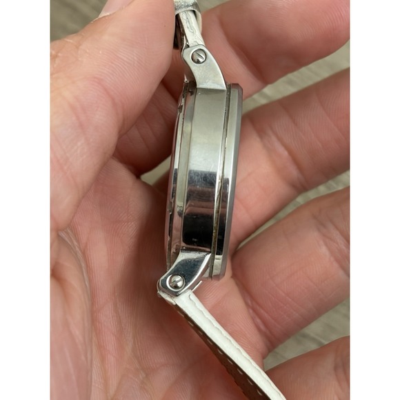 Fossil Original Boyfriend ES3811‎ Women 38mm White Dial Date Watch Needs Battery main image 9